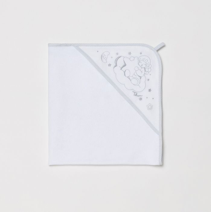 THUN Accappatoio bianco unisex THUN \u0026 OVS in cotone biologico Angel |  Prestige Store