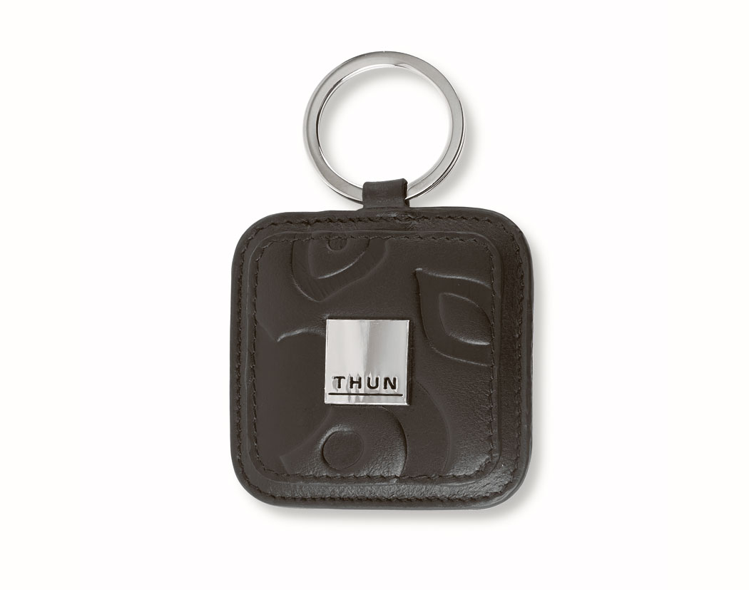 Portachiavi THUN Con Quadrifoglio E Coccinella - Portafortuna In MetallO Placcato, 5.5 X 5.8 Cm | Idea Regalo - Foto 2