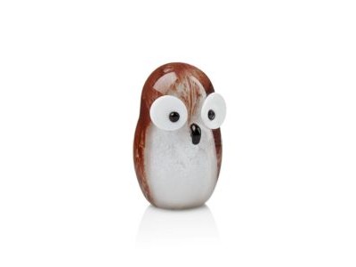 Ottaviani Scultura Cucciolo Di Gufo In Cristallo H Cm 8 Prestige Store